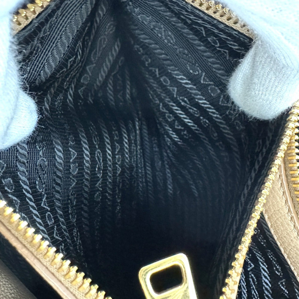 Prada Beige Leather Handbag