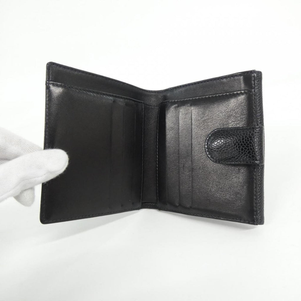 Chanel Black Grained Calfskin