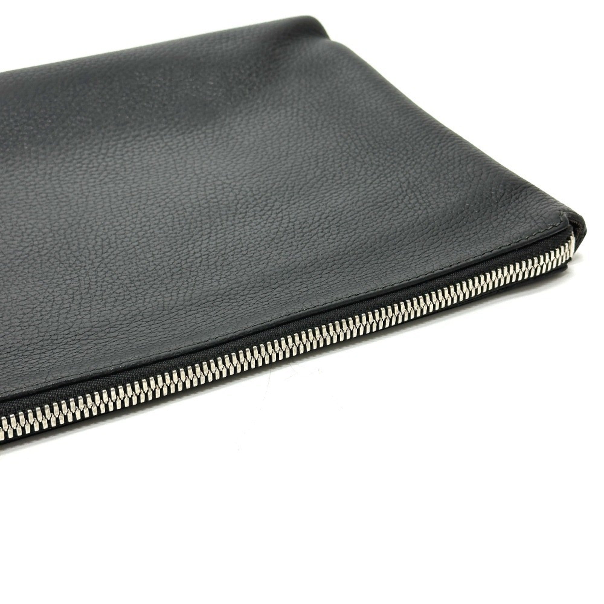 Gucci Black Leather Clutch Bag (Pre-Owned)