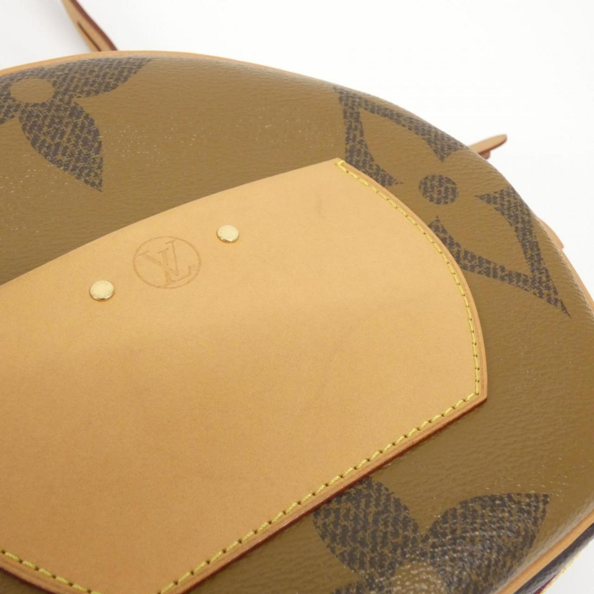 Louis Vuitton Marron Coated Canvas Shoulder Bag