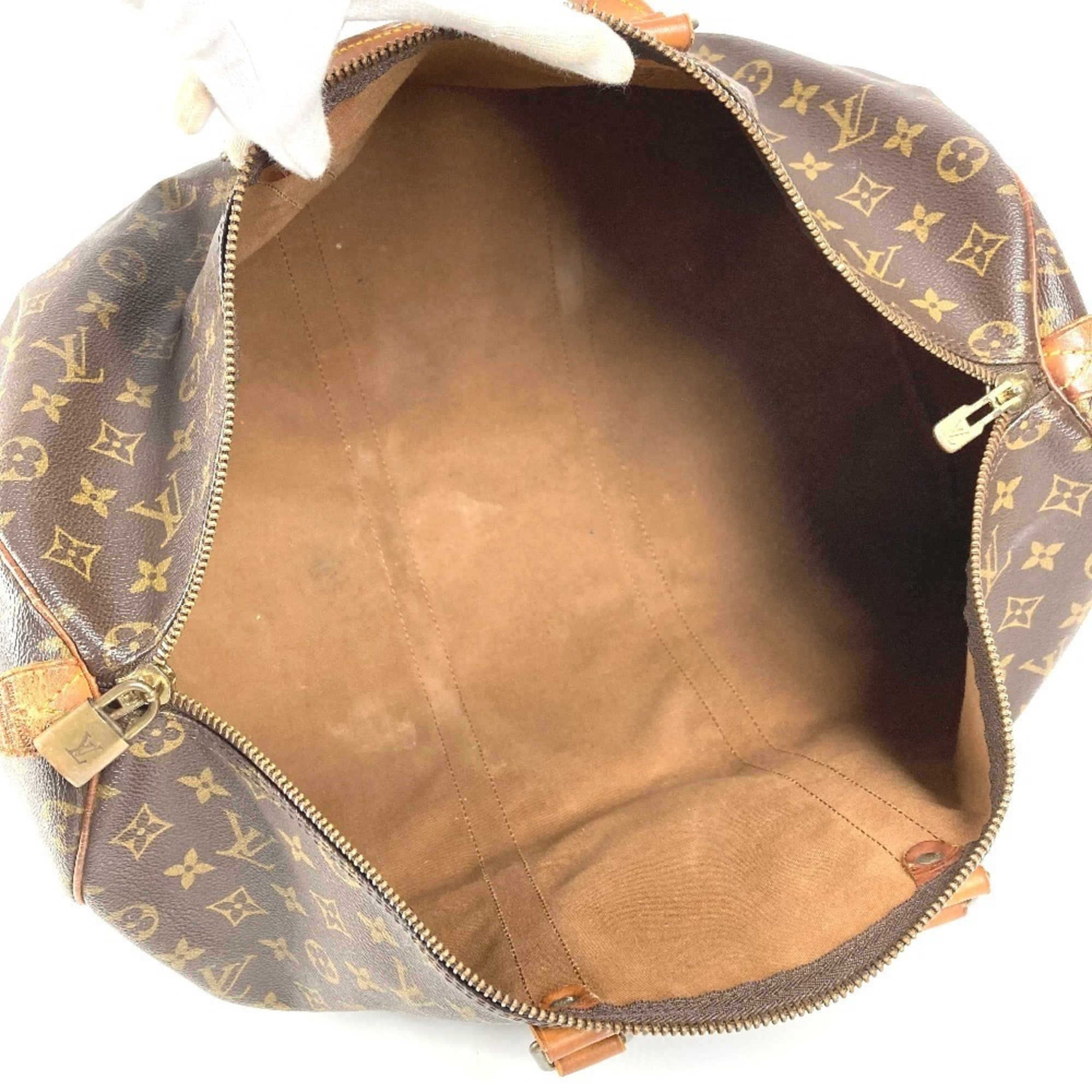 Louis Vuitton Brown Monogram Boston Bag Handbag