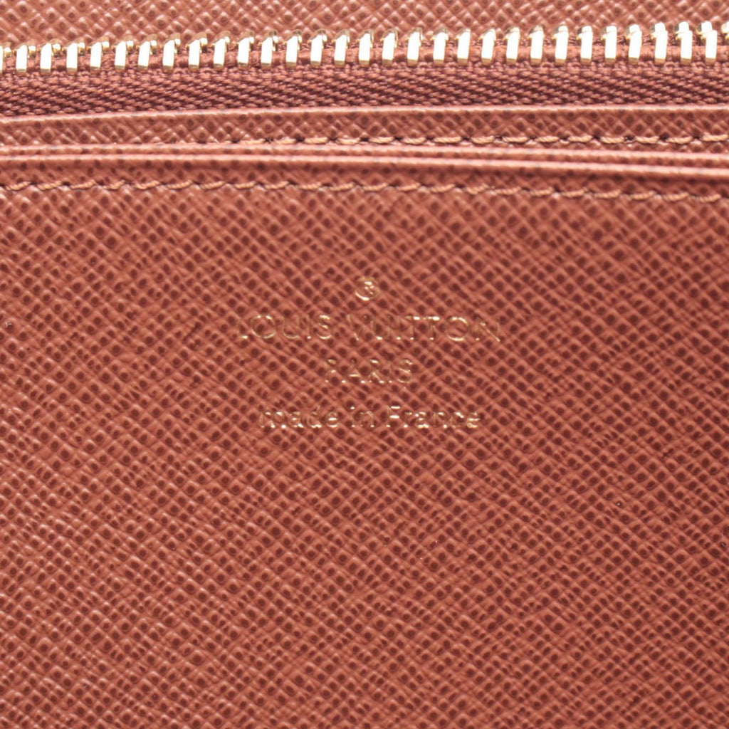 Louis Vuitton Brown Coated Canvas Long Wallet