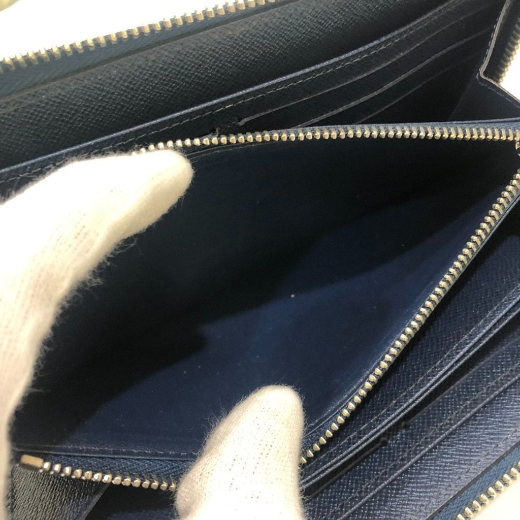 Louis Vuitton Epi Blue Epi Leather Long Wallet