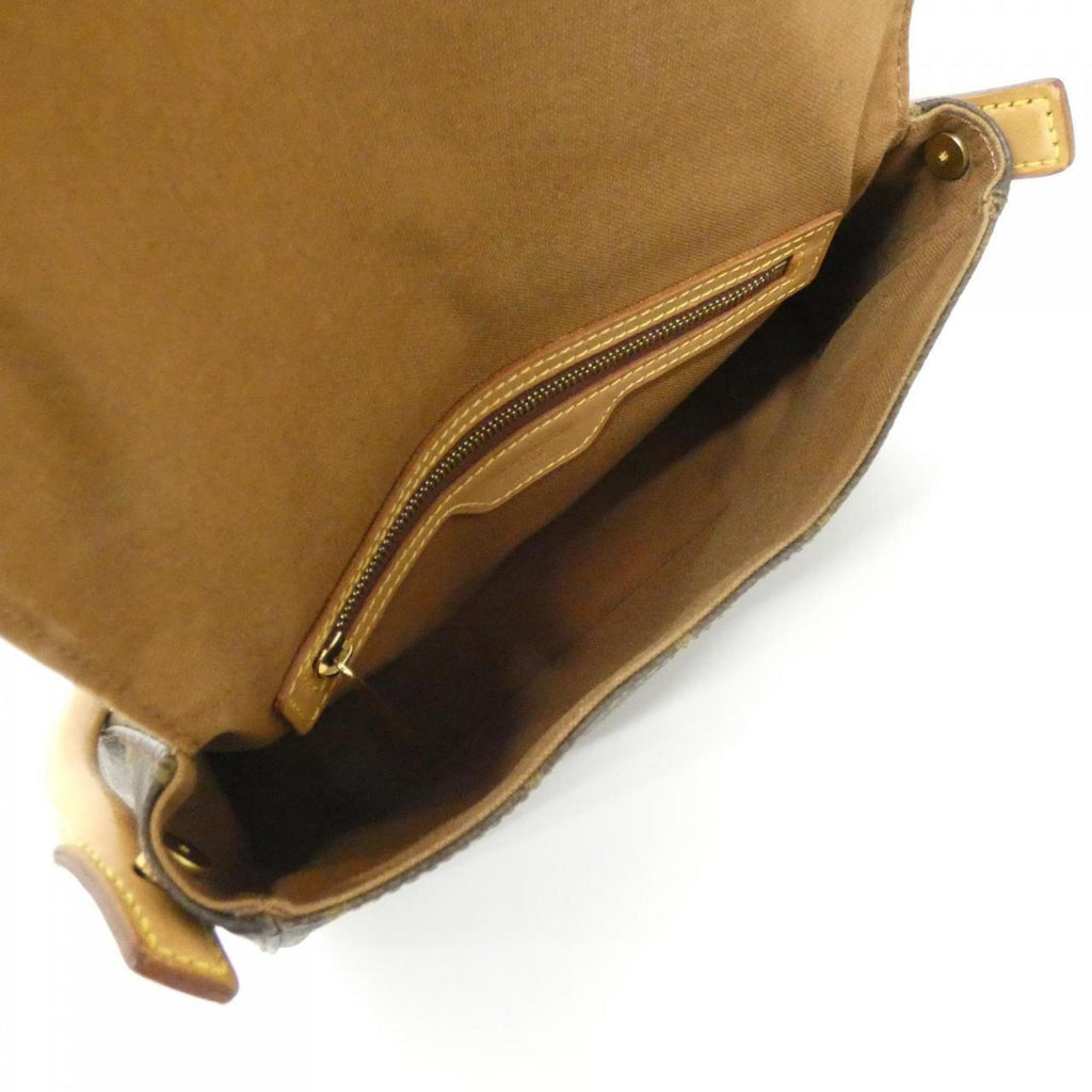 Louis Vuitton Marron Coated Canvas Shoulder Bag
