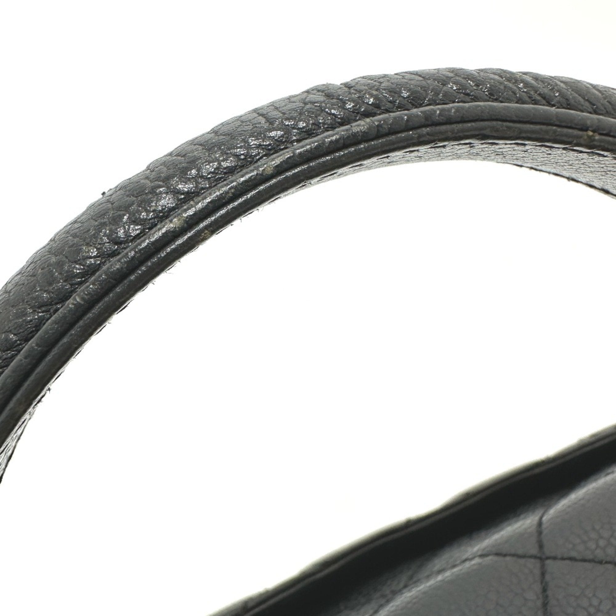 Chanel Black Leather Handbag