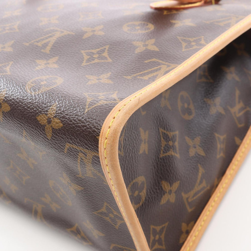 Louis Vuitton Brown Coated Canvas Pvc Monogram Leather Tote Bag