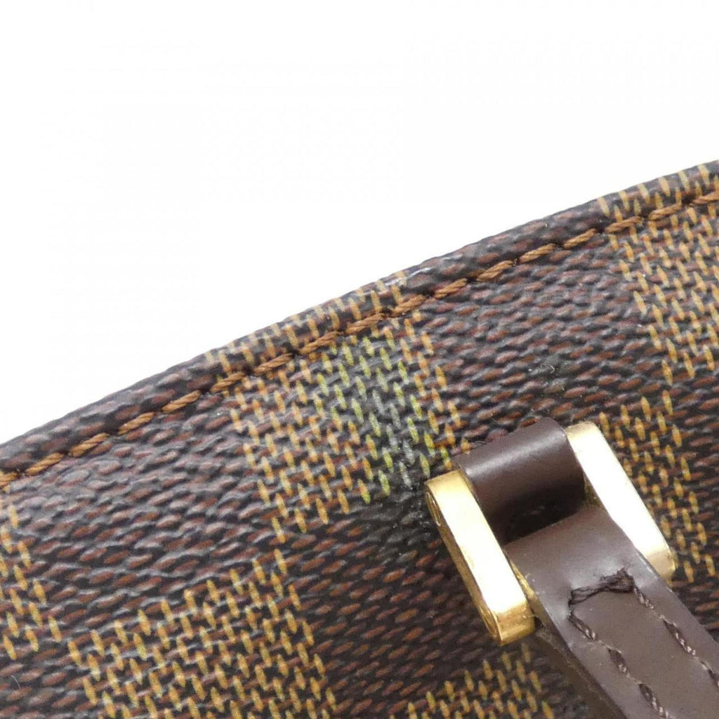 Louis Vuitton Brown Coated Canvas Handbag