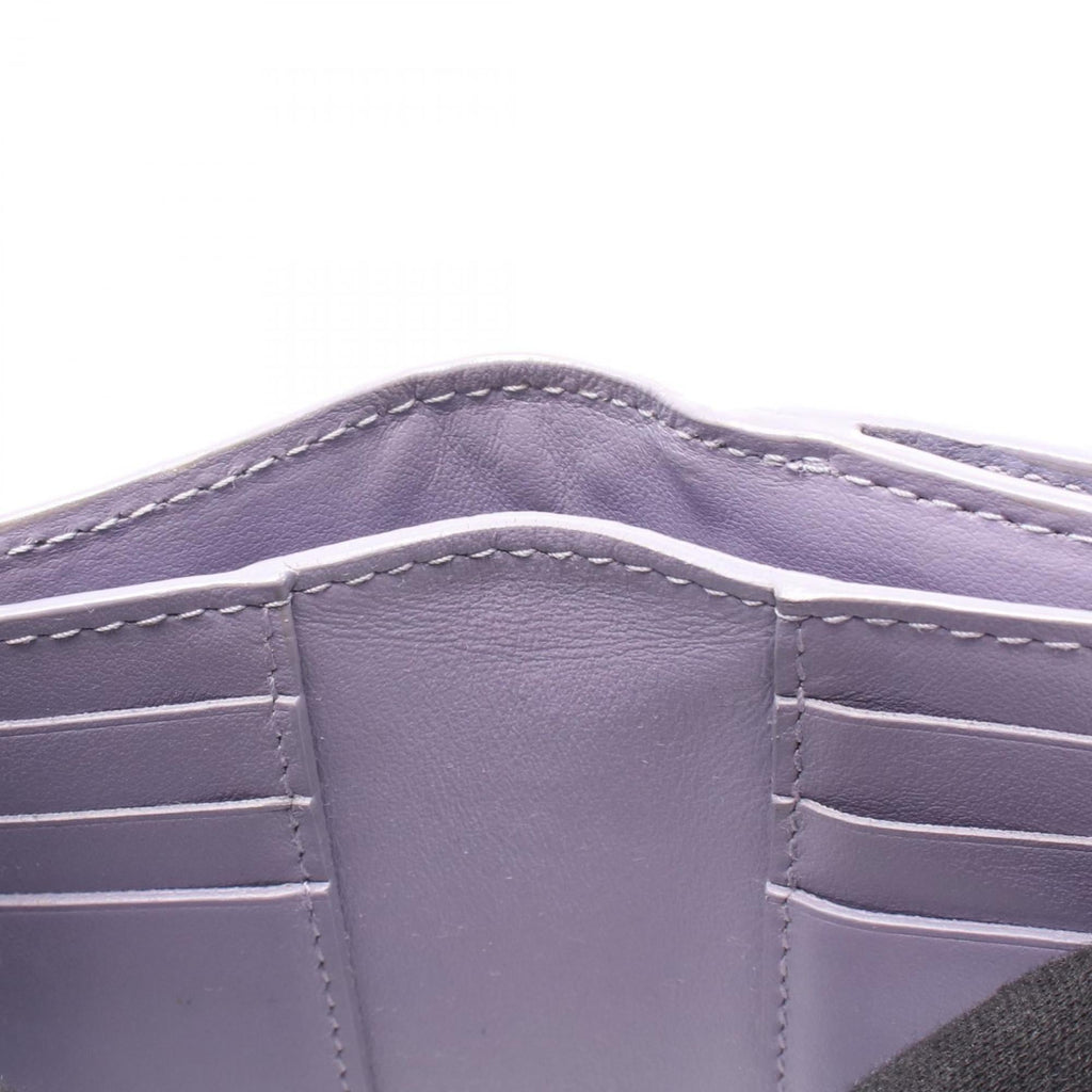Bottega Veneta Purple Leather Wallet (Bi-Fold)