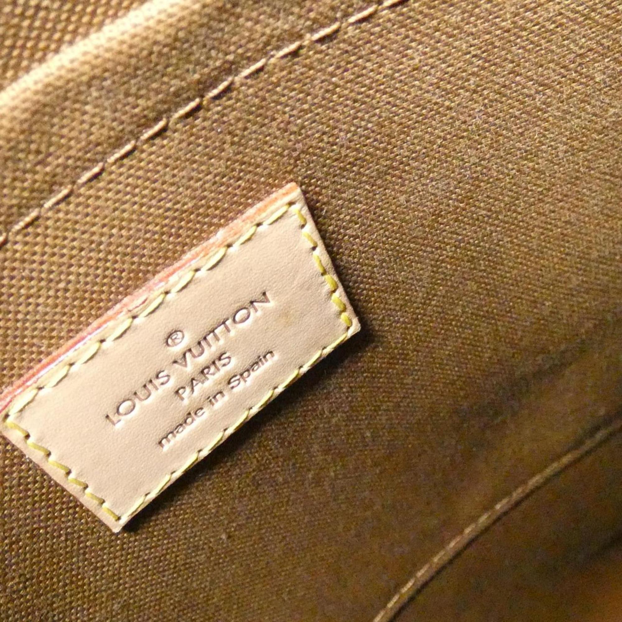 Louis Vuitton Marron Coated Canvas Shoulder Bag