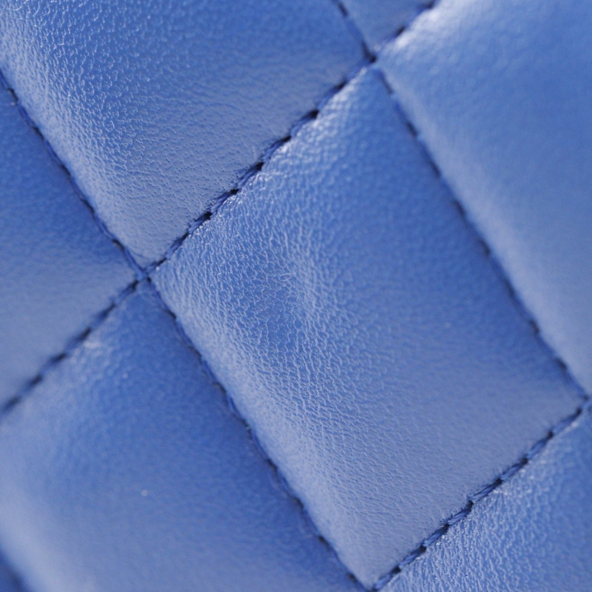 Chanel Blue Leather Shoulder Bag