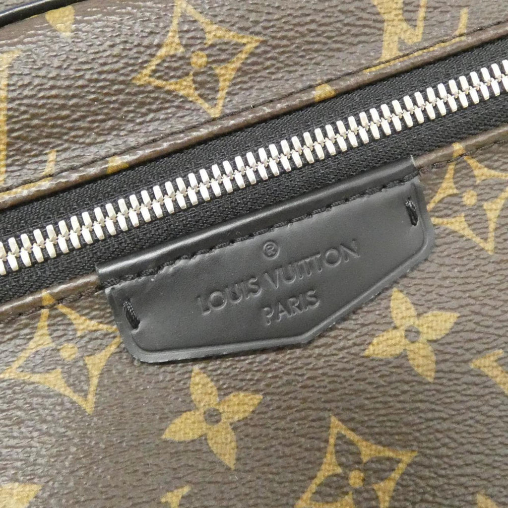 Louis Vuitton Brown Monogram Macassar Coated Canvas Backpack