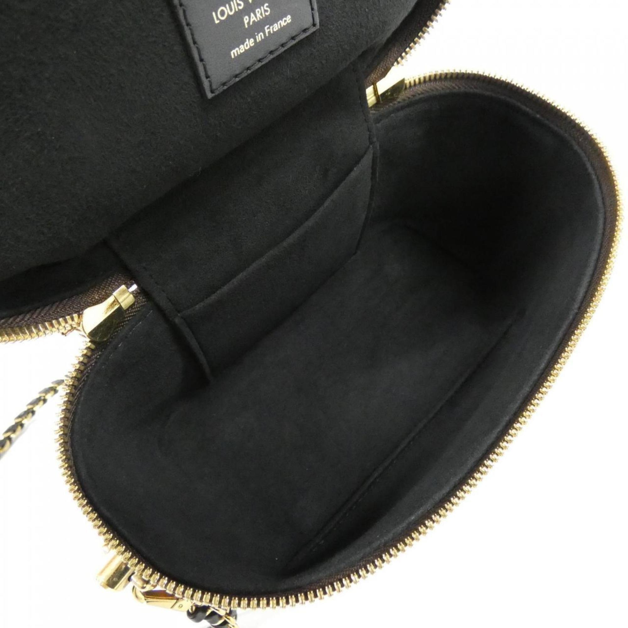 Louis Vuitton Marron Coated Canvas Handbag