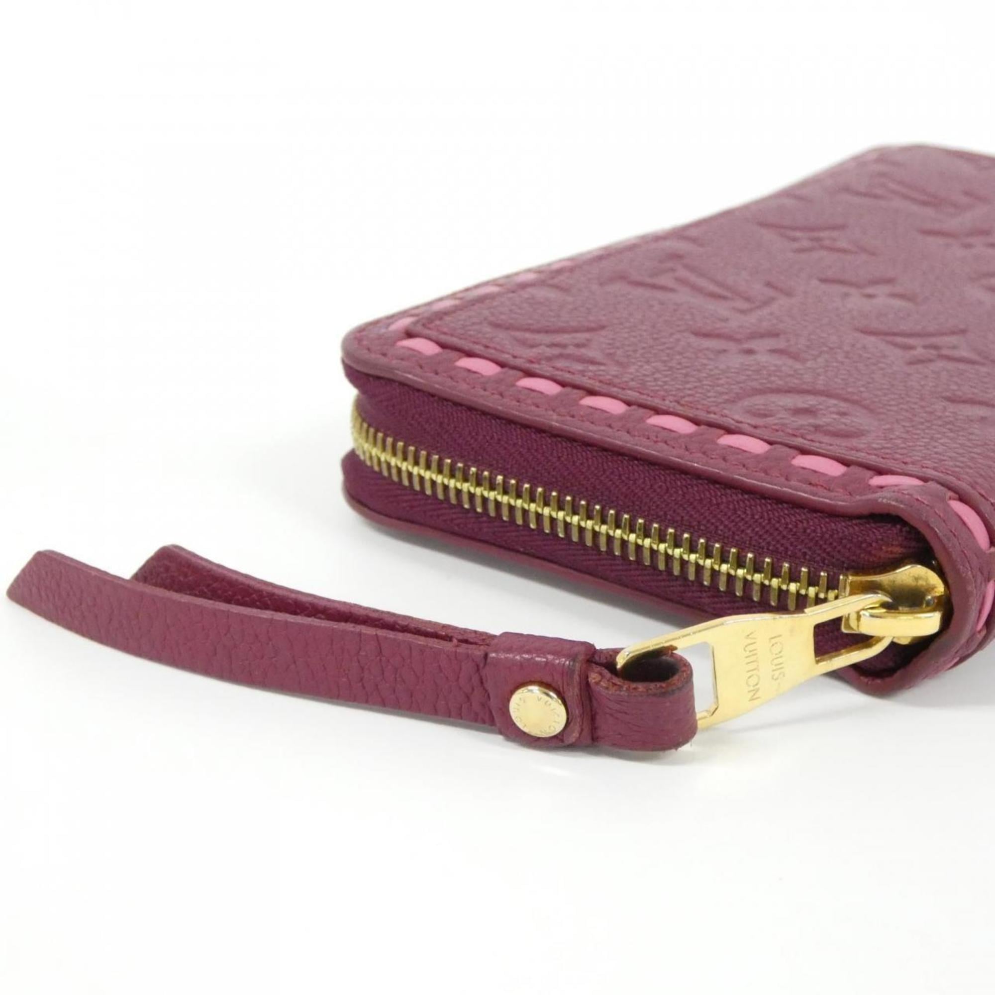 Louis Vuitton Raisin Leather Long Wallet