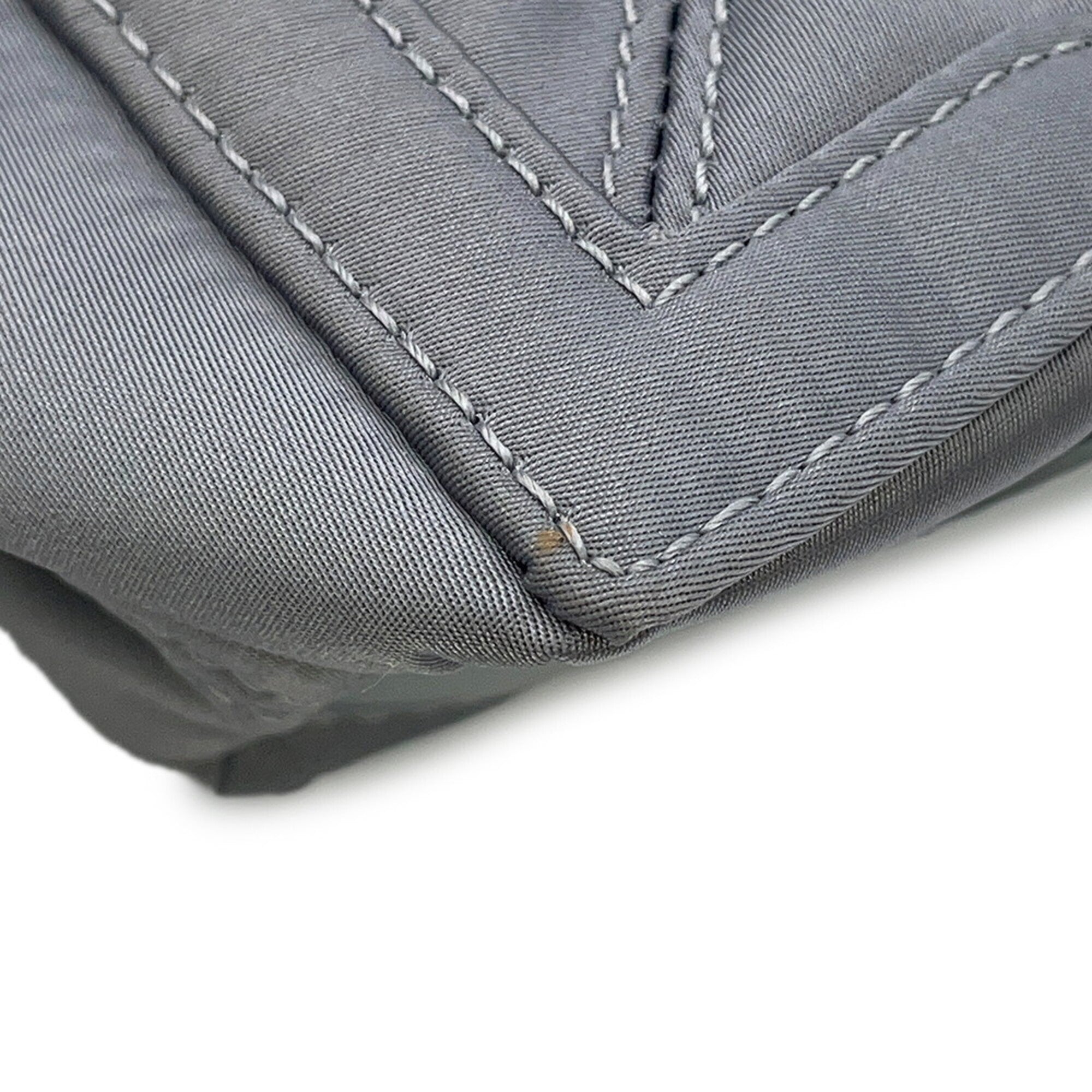 Balenciaga Gray Nylon Handbag Pouch