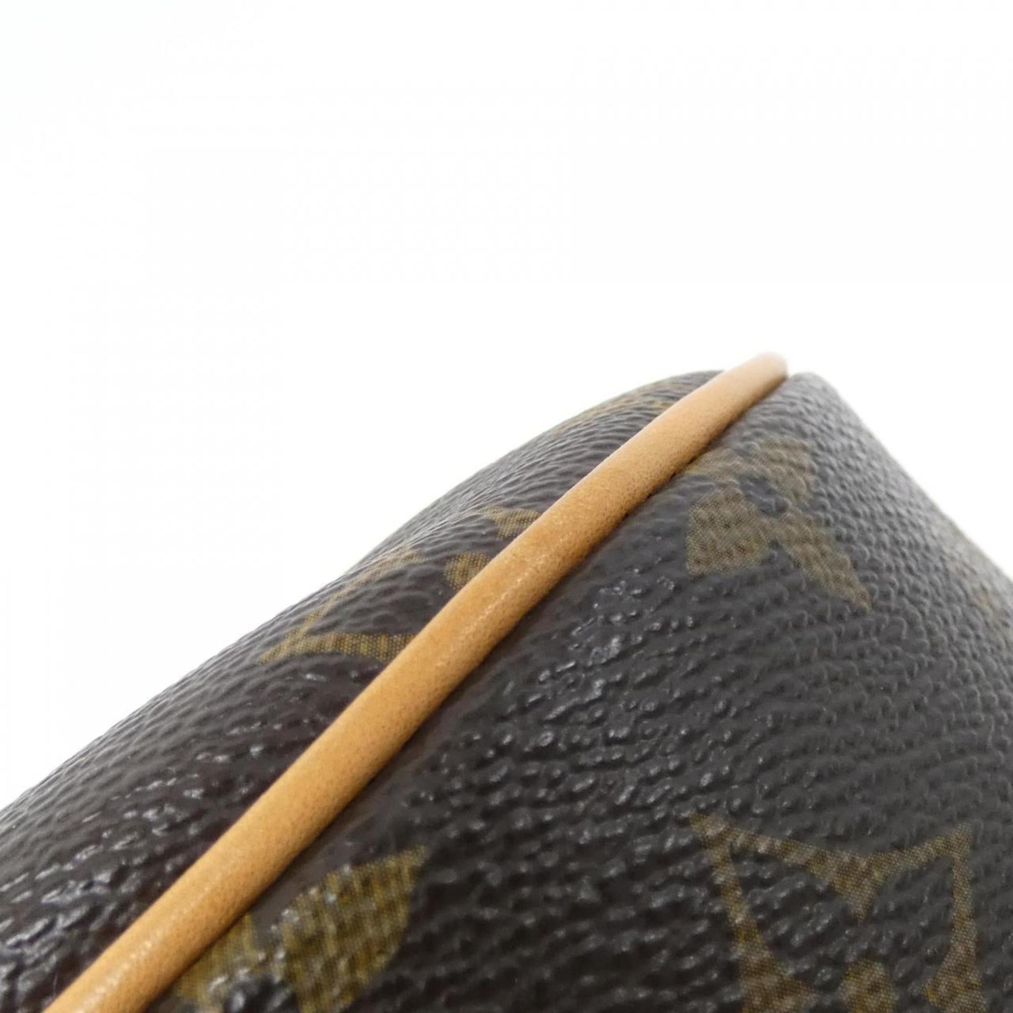 Louis Vuitton Marron Coated Canvas Shoulder Bag