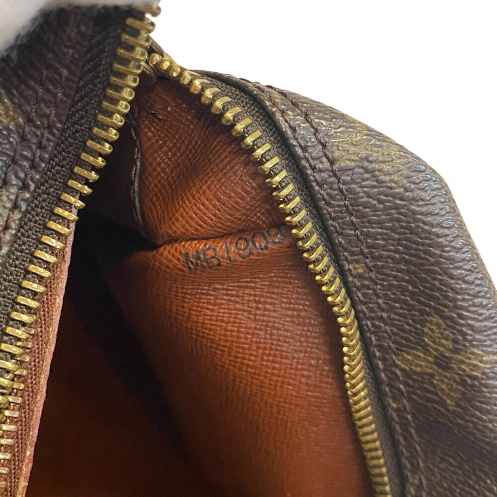 Louis Vuitton Brown Leather Shoulder Bag