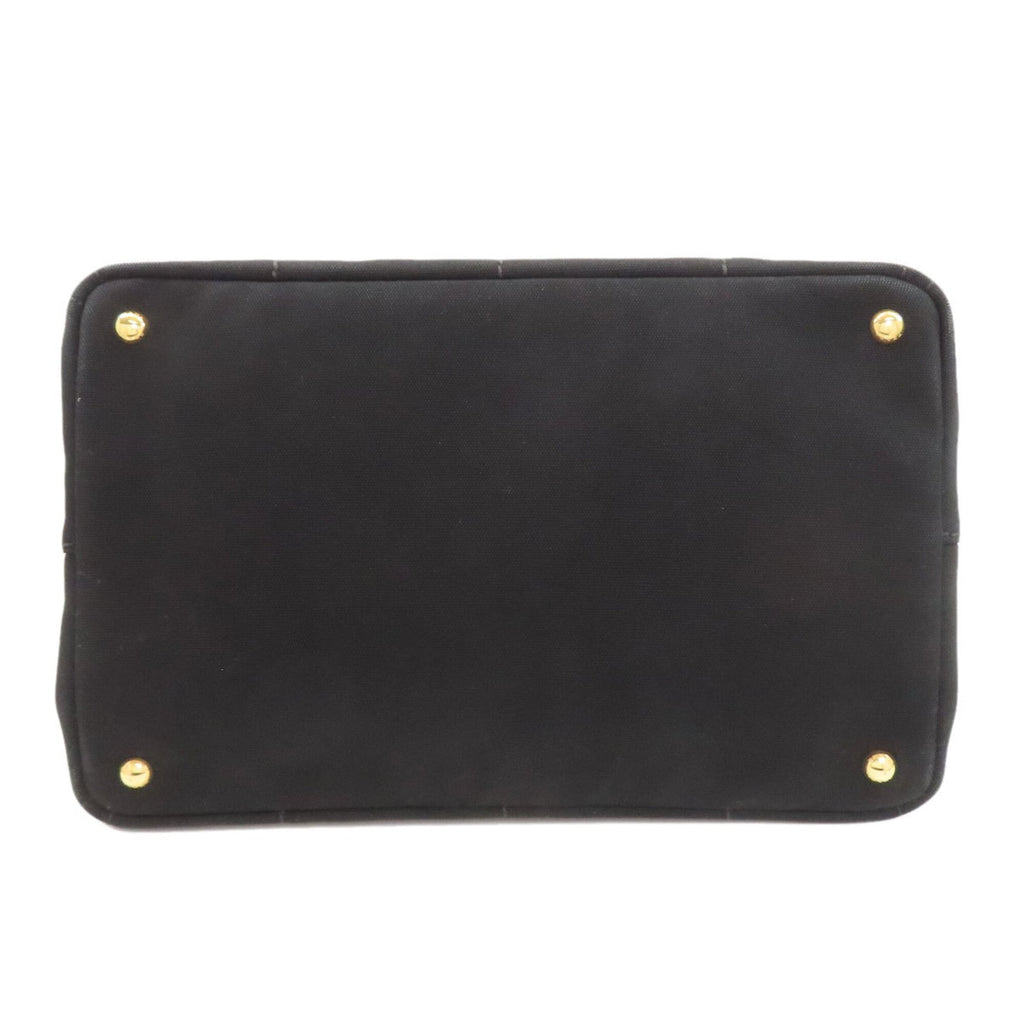 Prada Black Canvas Handbag