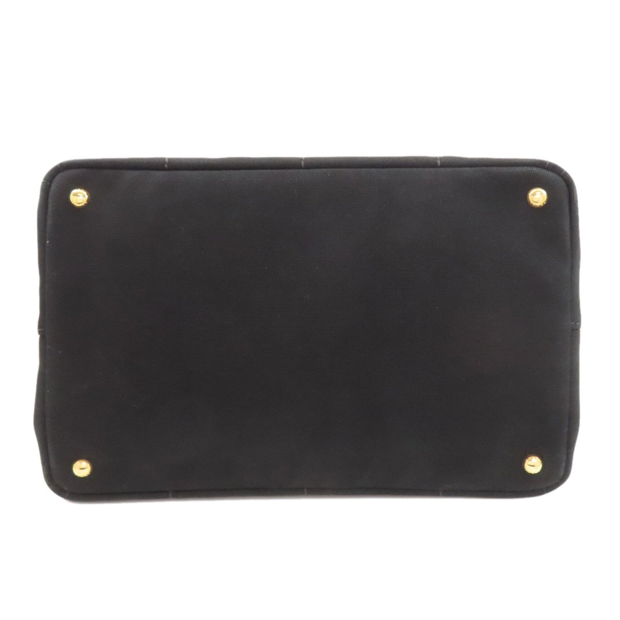 Prada Black Canvas Handbag