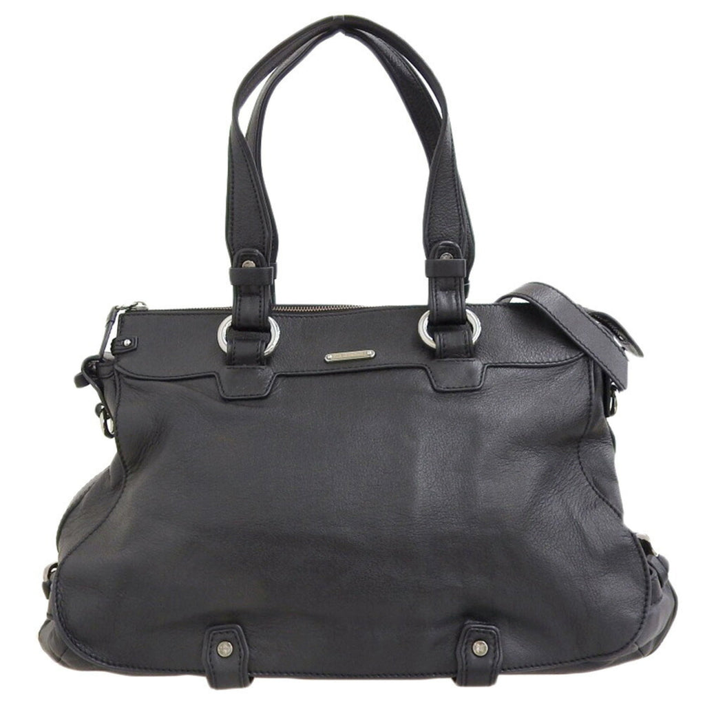 Celine Black Leather Handbag Shoulder Bag