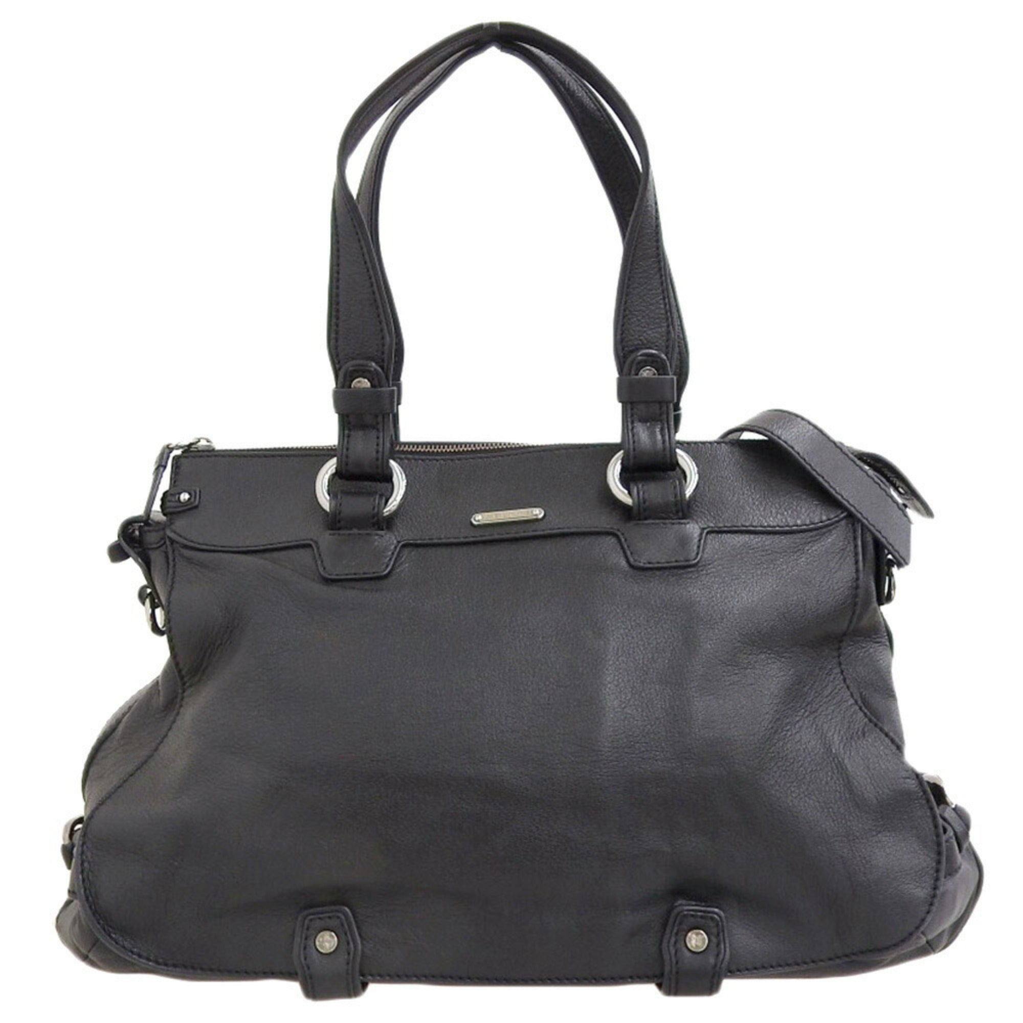 Celine Black Leather Handbag Shoulder Bag