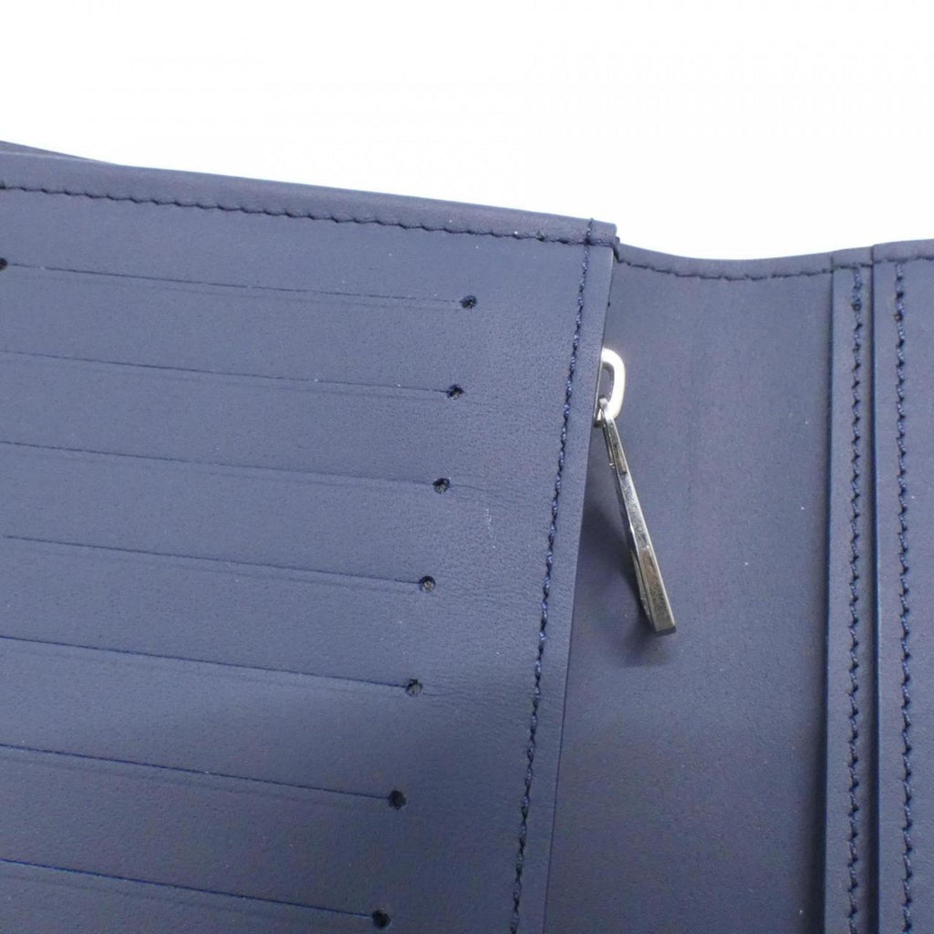 Louis Vuitton Navy Leather Long Wallet