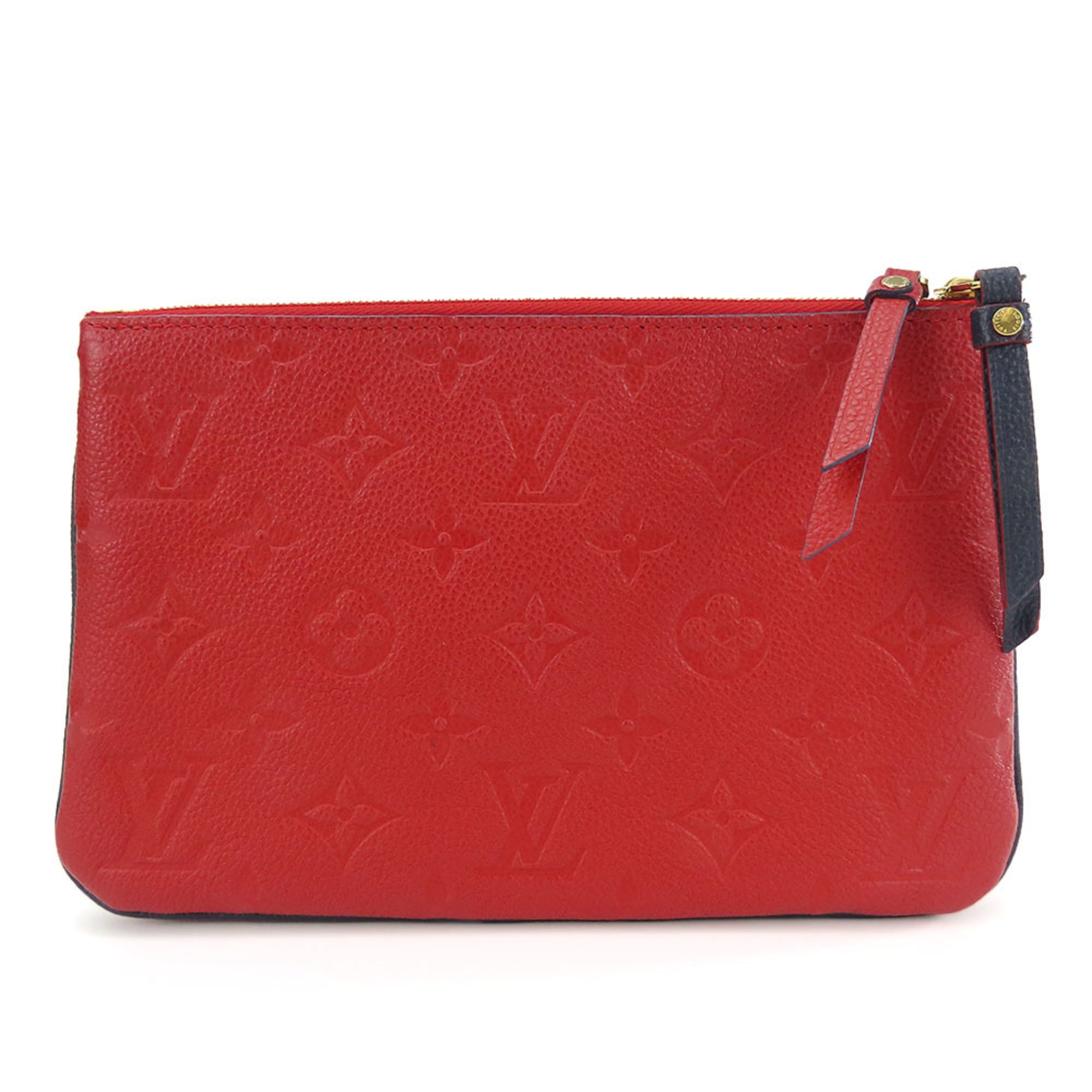 Louis Vuitton Marine Rouge Monogram Empreinte Pochette Shoulder Bag