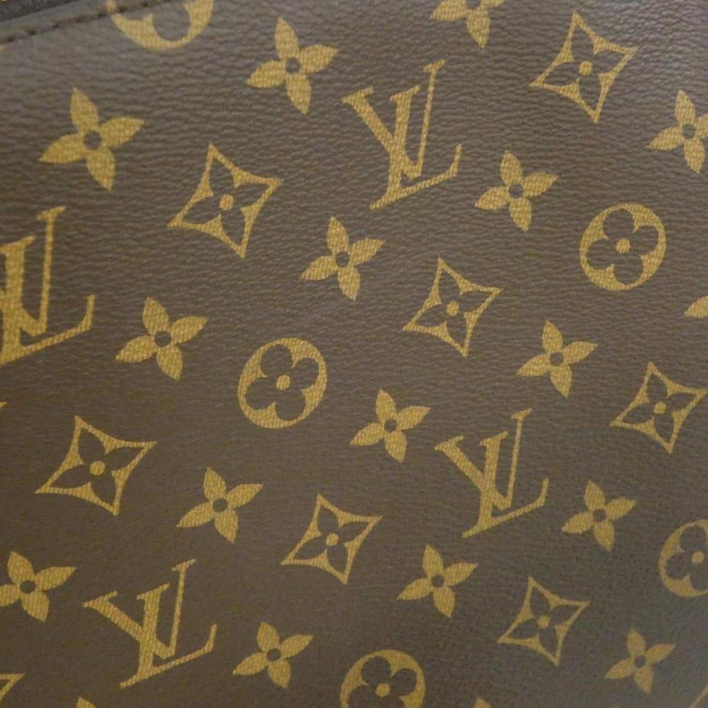 Louis Vuitton Marron Coated Canvas Handbag