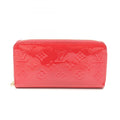 Louis Vuitton Cerise Red Color Vernis Leather Long Wallet