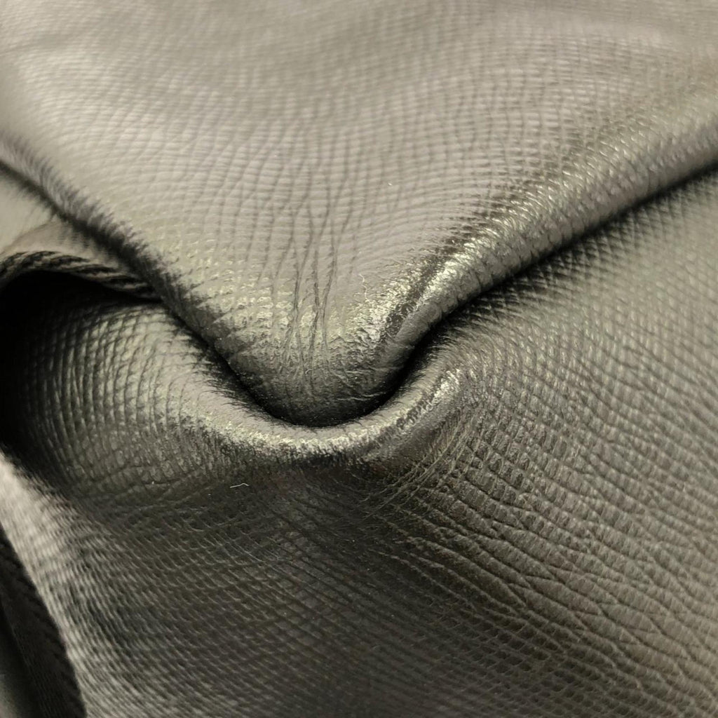 Louis Vuitton Taigarama Black Coated Canvas Leather Backpack