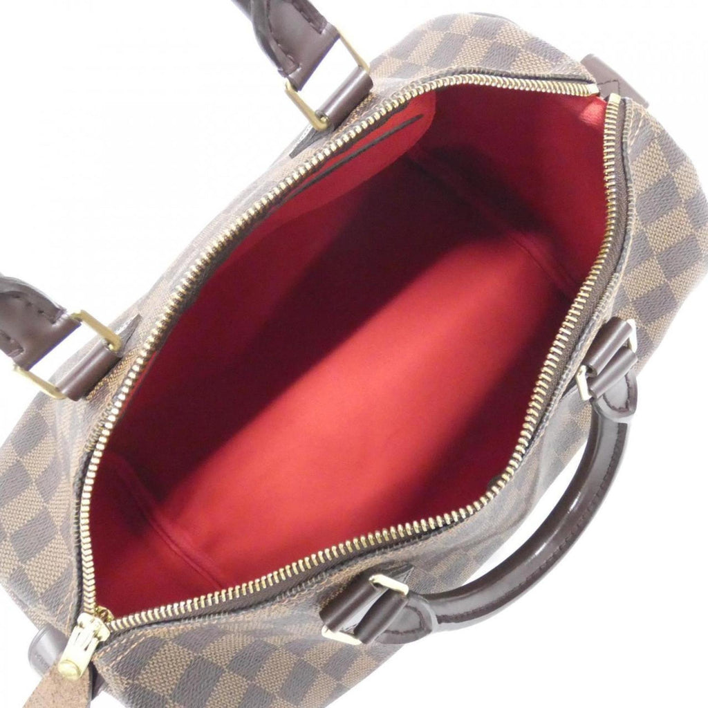Louis Vuitton Ebene Coated Canvas Boston Bag