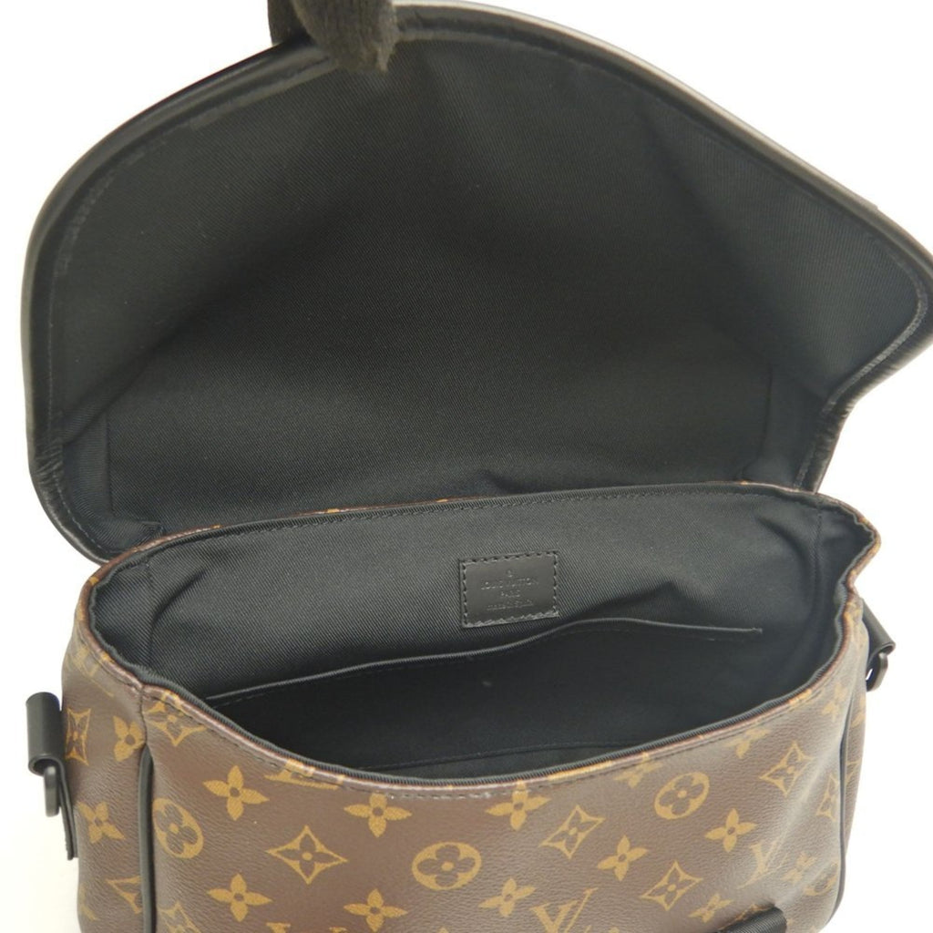 Louis Vuitton Brown Pvc Shoulder Bag