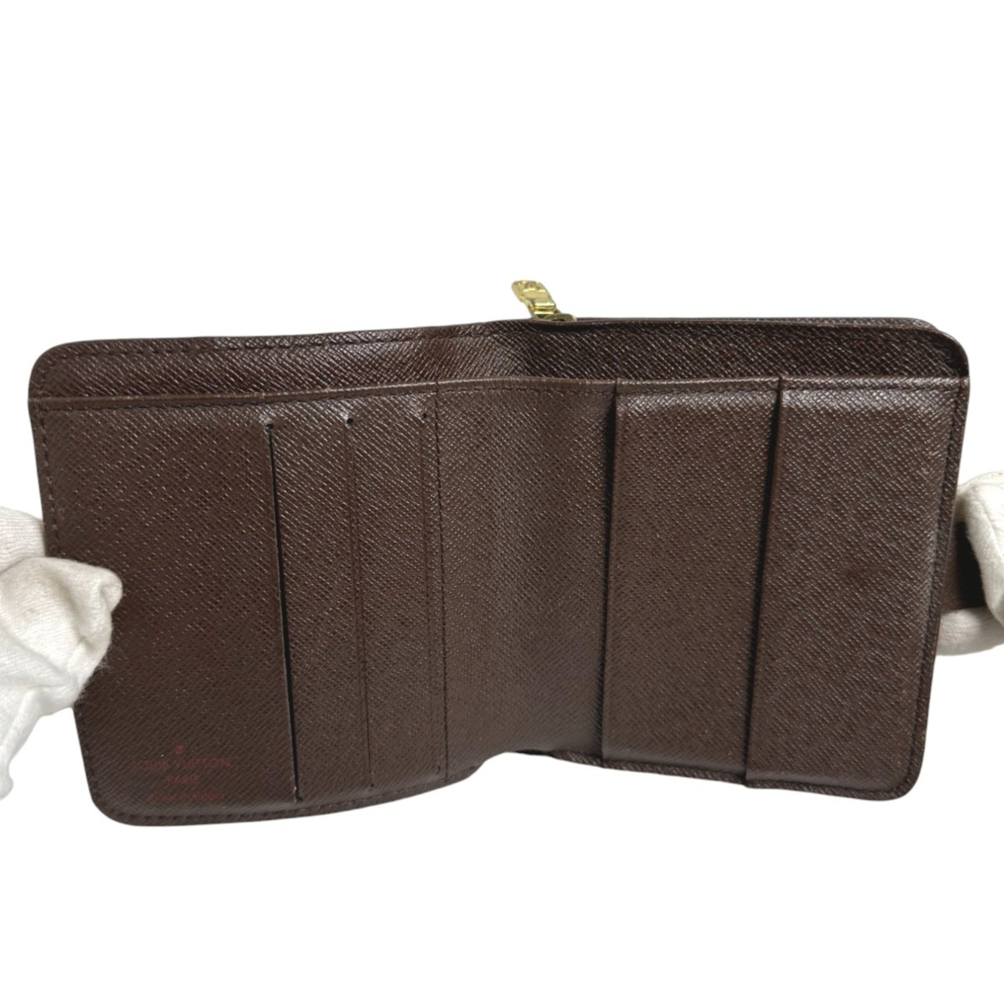 Louis Vuitton Damier Brown Damier Canvas Wallet