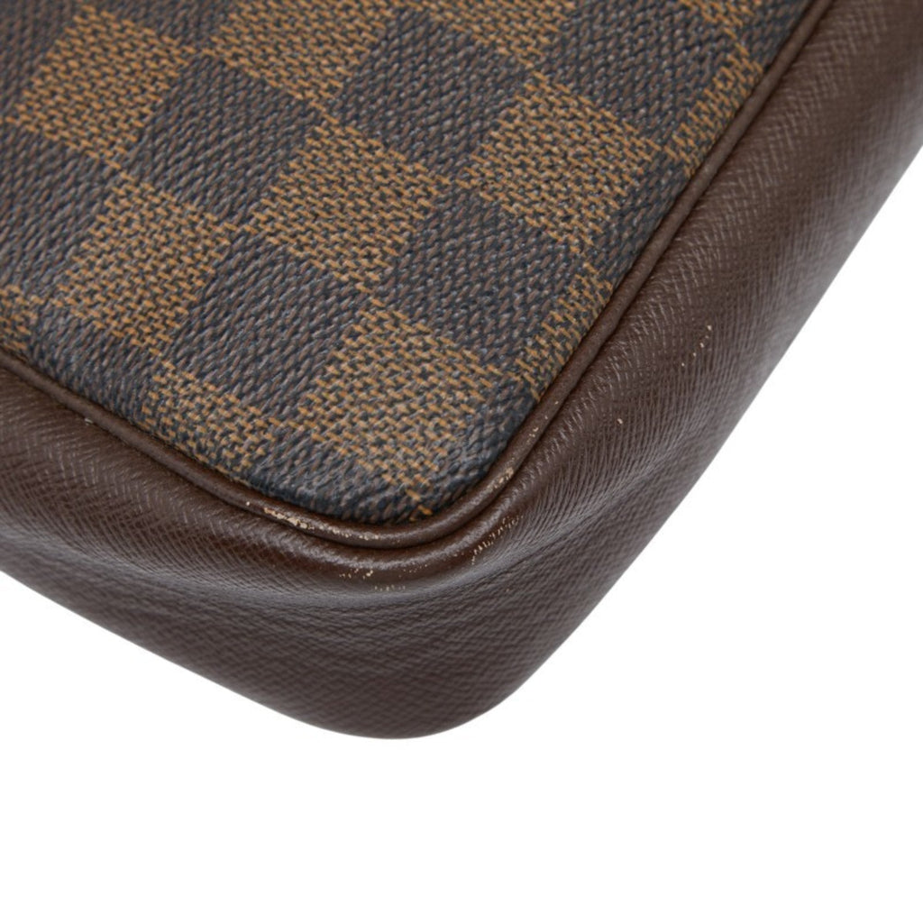 Louis Vuitton Brown Pvc Leather Shoulder Bag