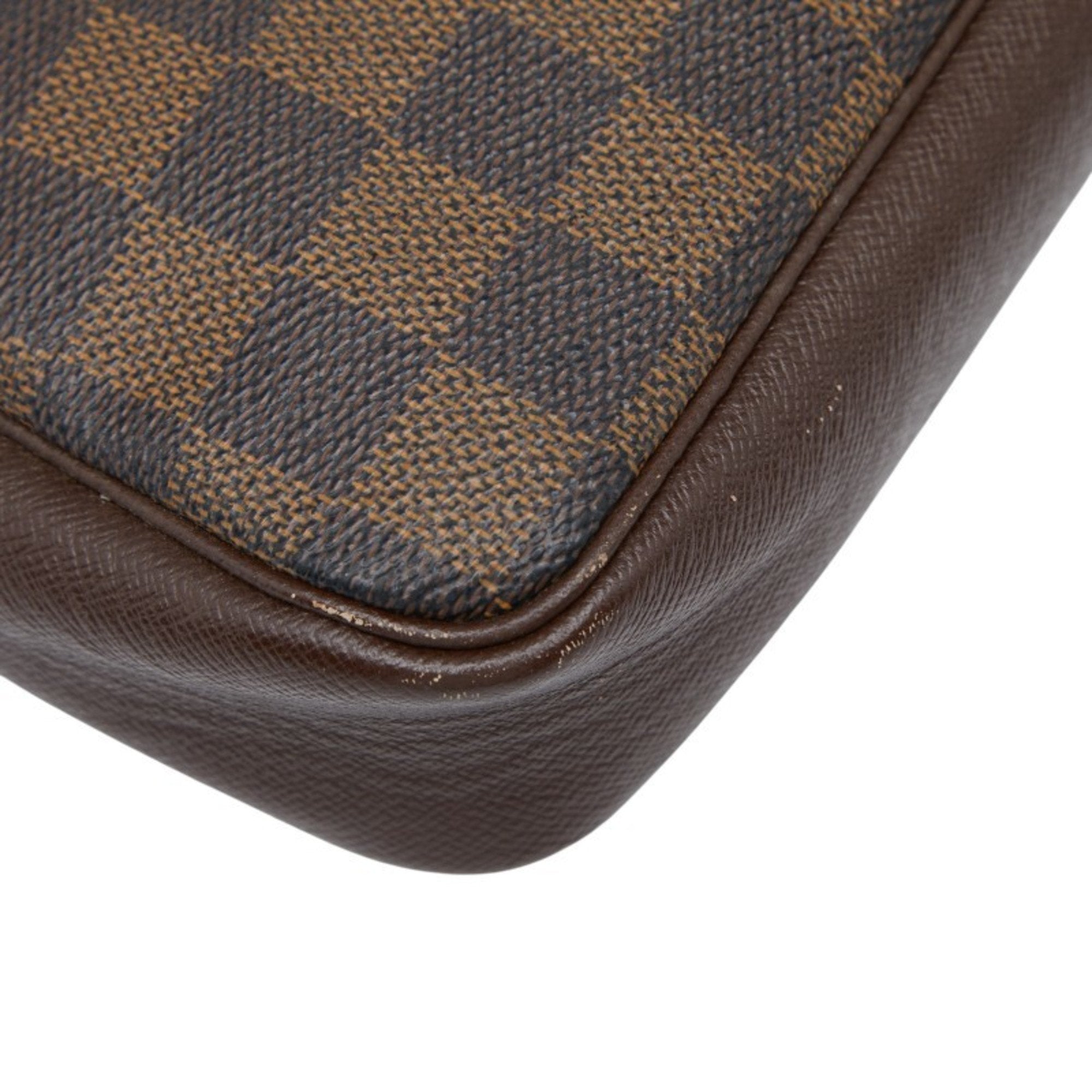 Louis Vuitton Brown Pvc Leather Shoulder Bag