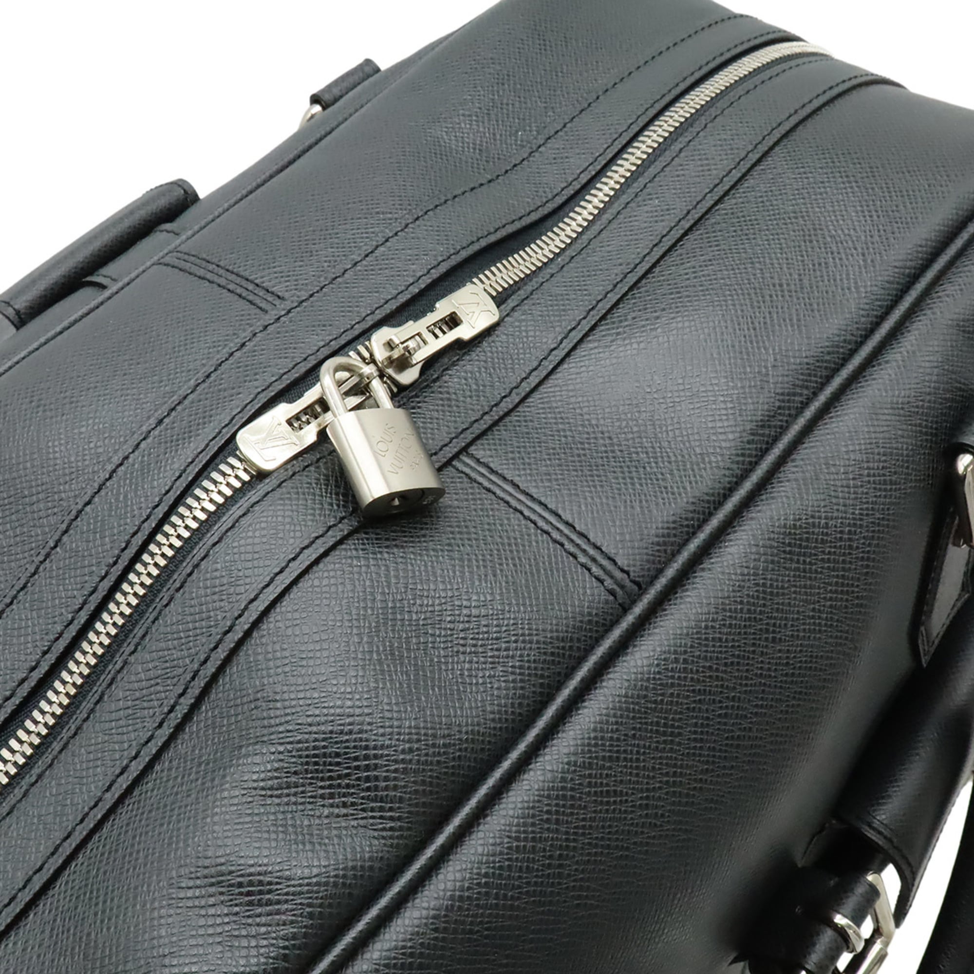 Louis Vuitton Taiga Ardoise Taiga Leather Boston Bag