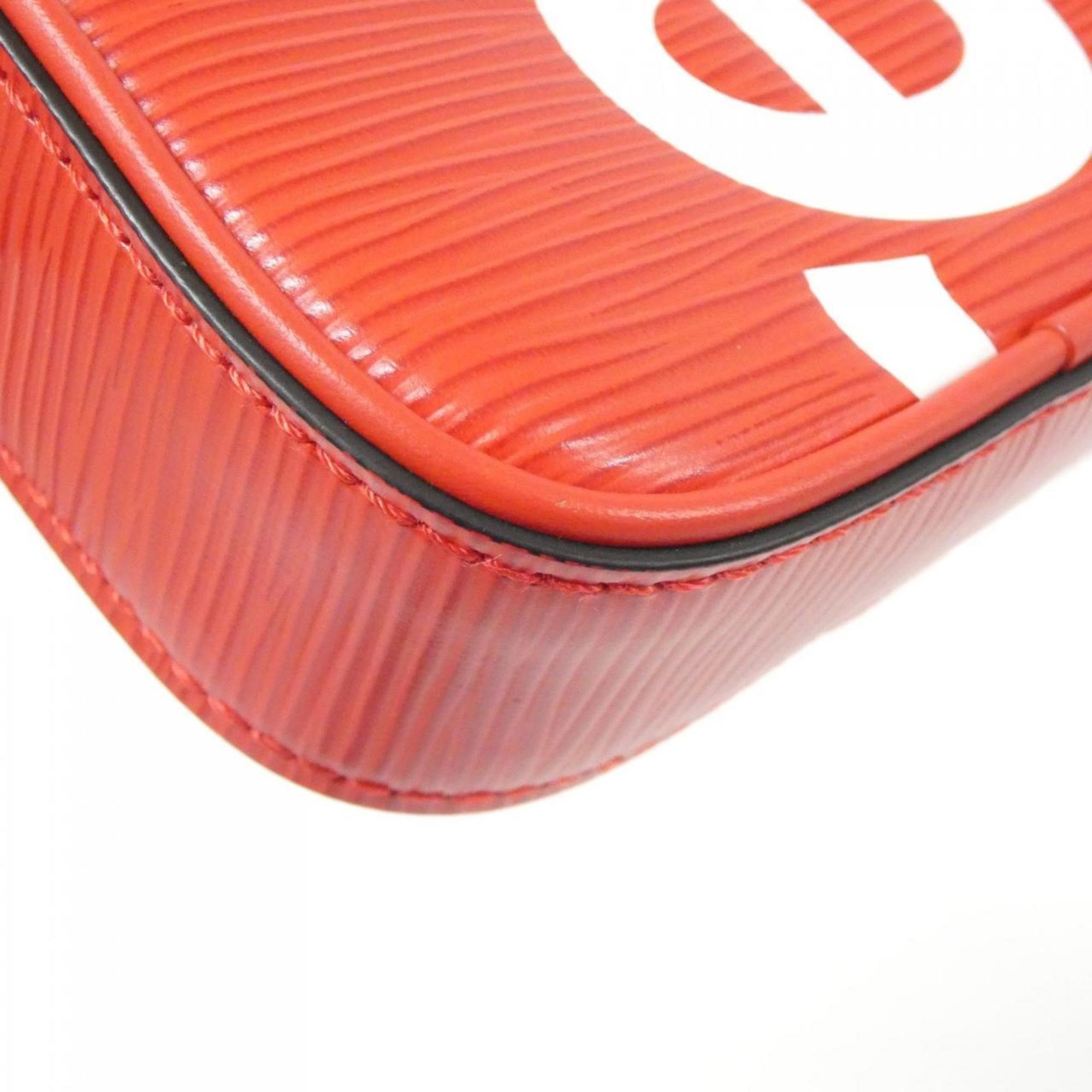 Louis Vuitton Rouge Leather Shoulder Bag