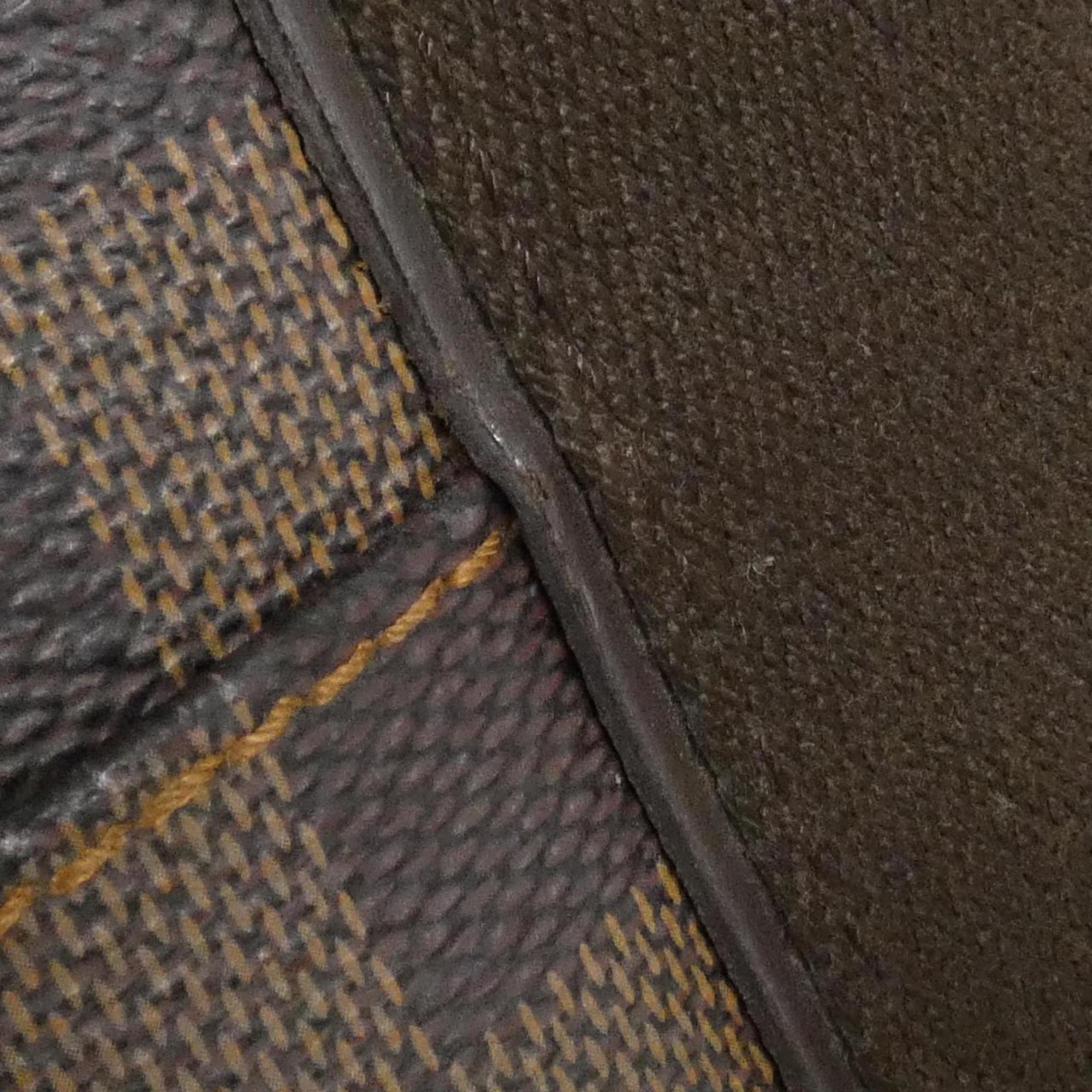 Louis Vuitton Ebene Coated Canvas Handbag