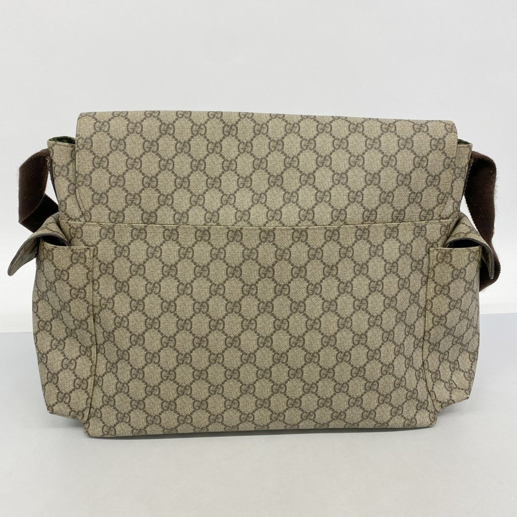 Gucci Brown Pvc Shoulder Bag (Pre-Owned)
