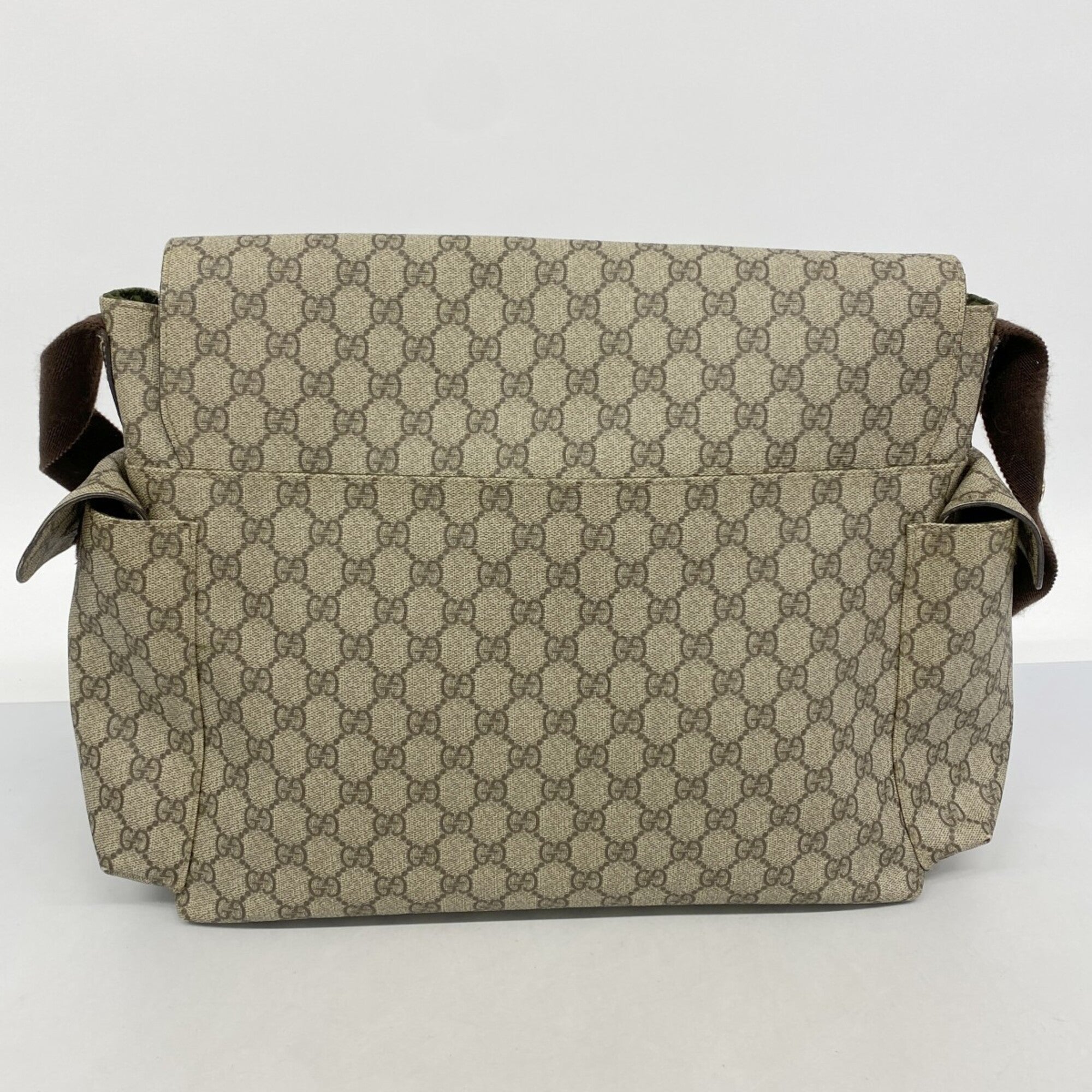 Gucci Brown Pvc Shoulder Bag (Pre-Owned)