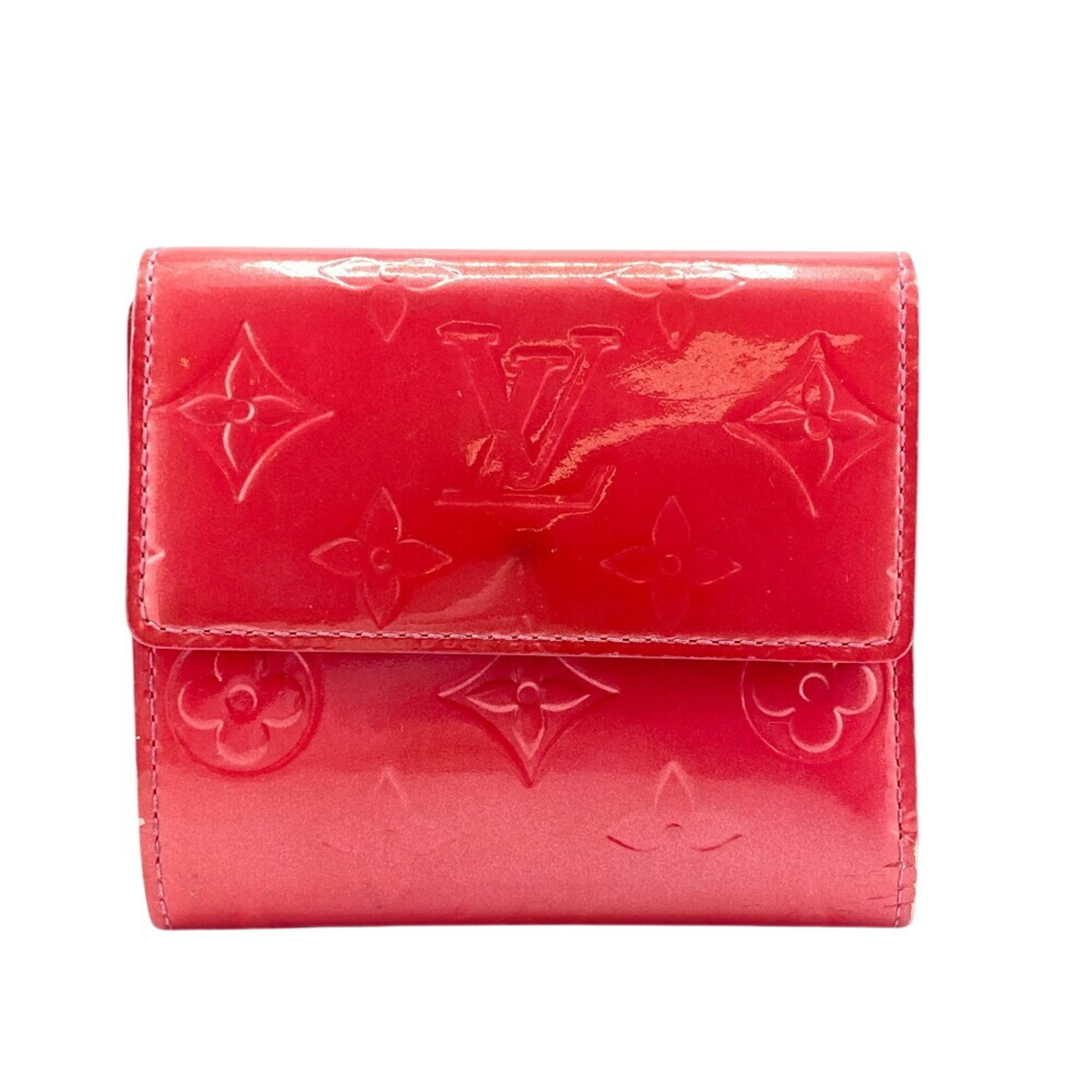 Louis Vuitton Monogram Vernis Pink Monogram Vernis Wallet (Tri-Fold)