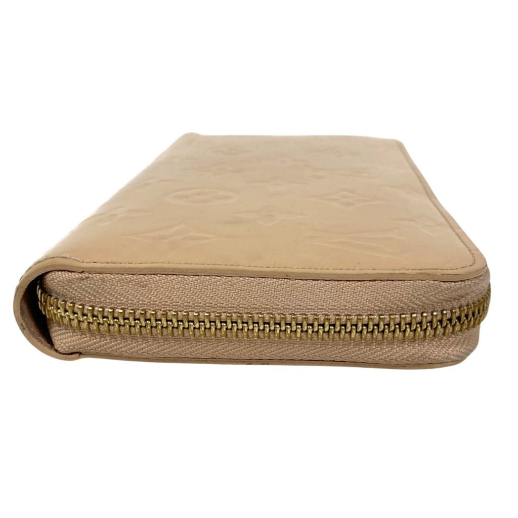 Louis Vuitton Beige Monogram Vernis Wallet
