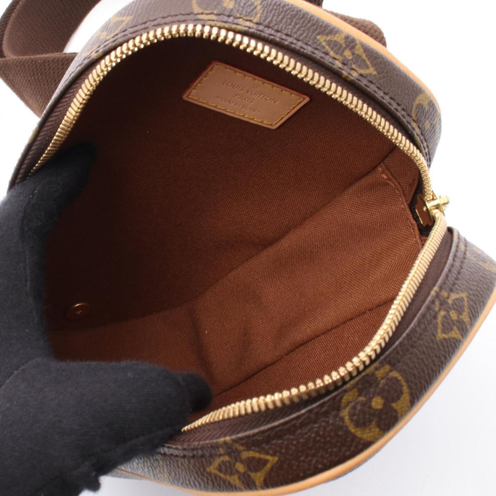 Louis Vuitton Brown Monogram Coated Canvas Sling Bag