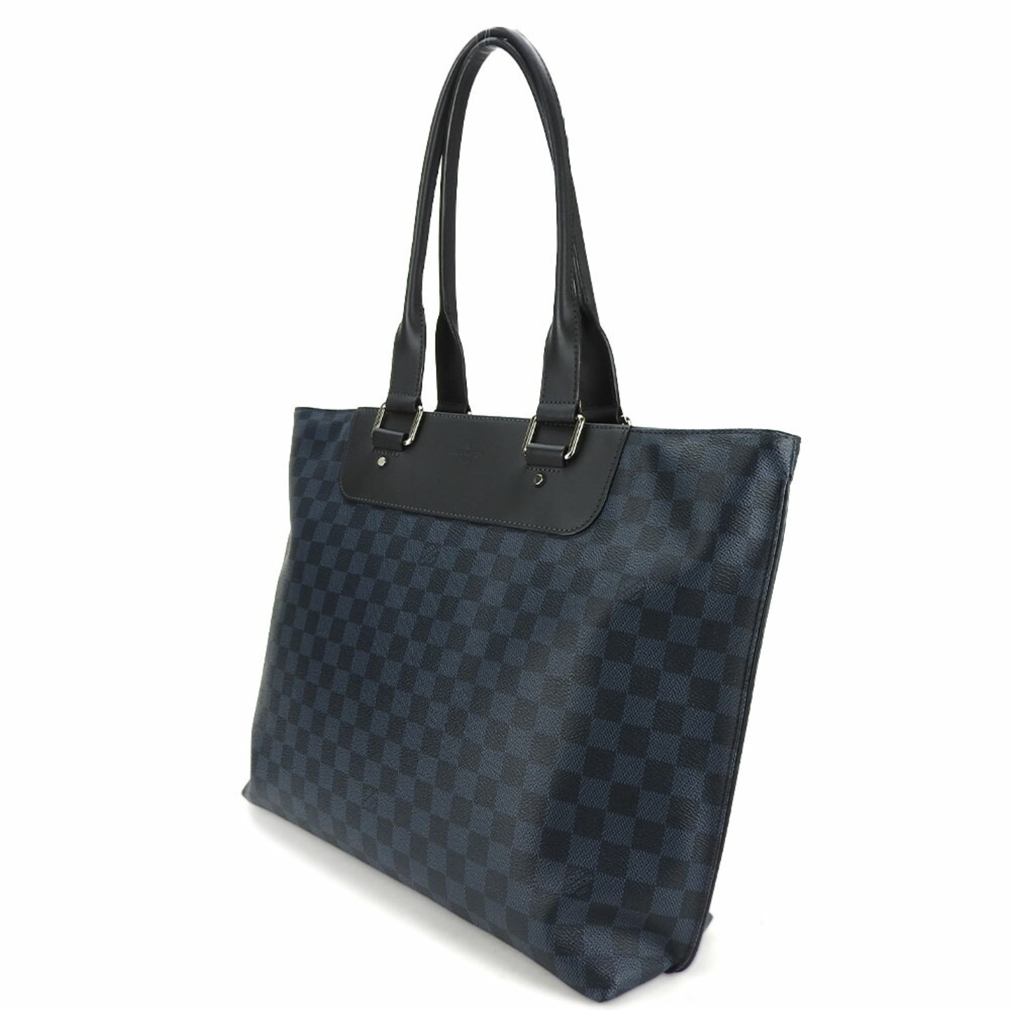 Louis Vuitton Damier Cobalt Damier Cobalt Navy Tote Bag