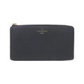 Louis Vuitton Black Leather Long Wallet