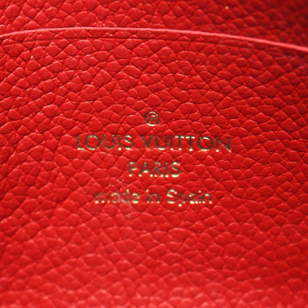 Louis Vuitton Marine Rouge Navy Red Color Monogram Empreinte Pochette Shoulder Bag