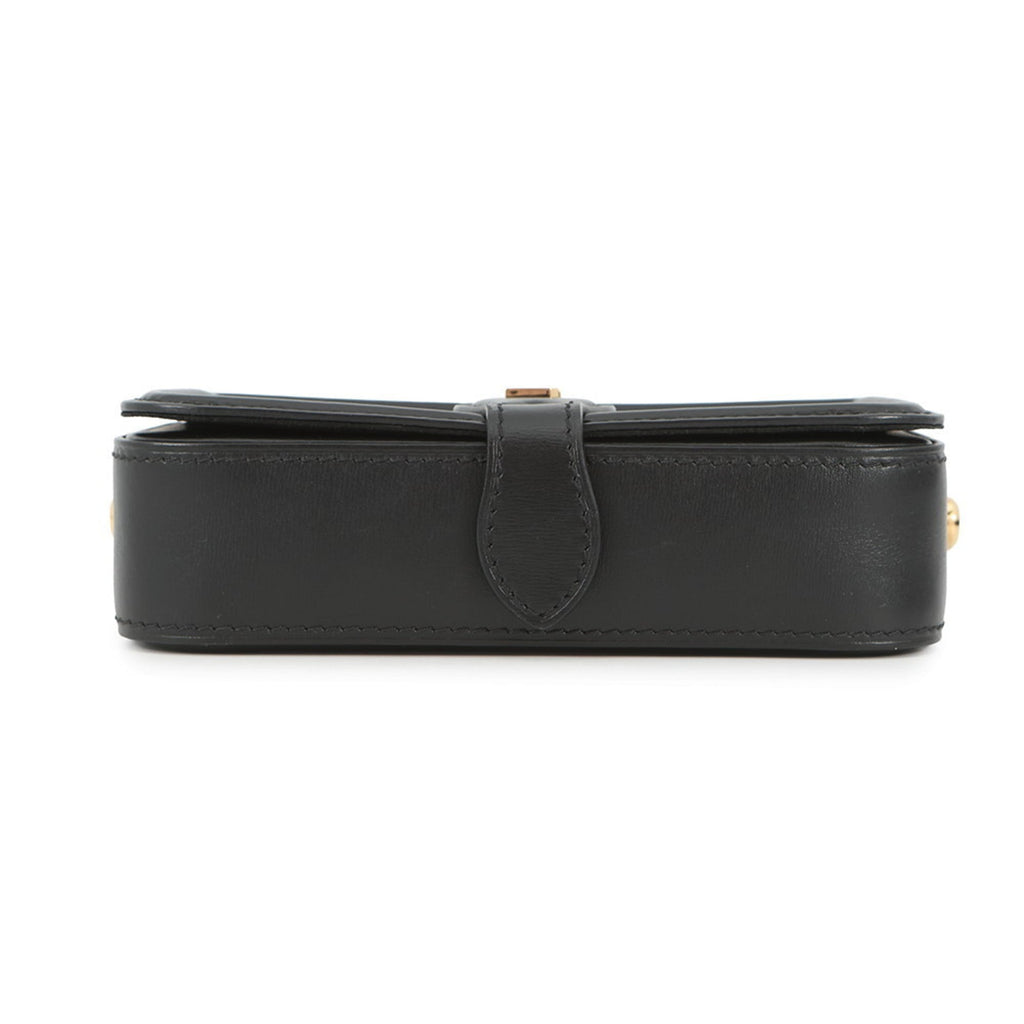 Louis Vuitton Noir Leather Shoulder Bag