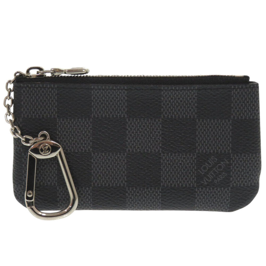 Louis Vuitton Damier Graphite Black Damier Graphite Damier Graphite Coin Purse/Coin Case