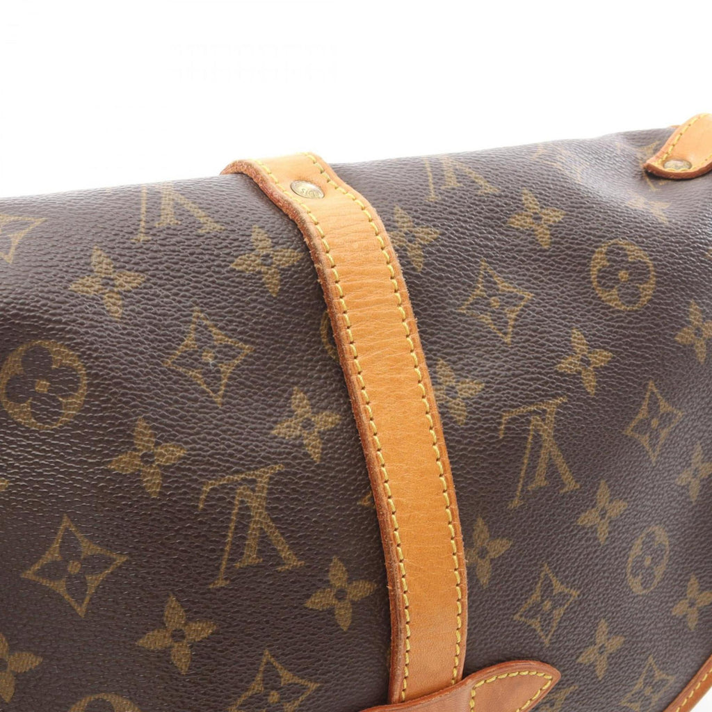 Louis Vuitton Brown Monogram Monogram Leather Handbag Shoulder Bag