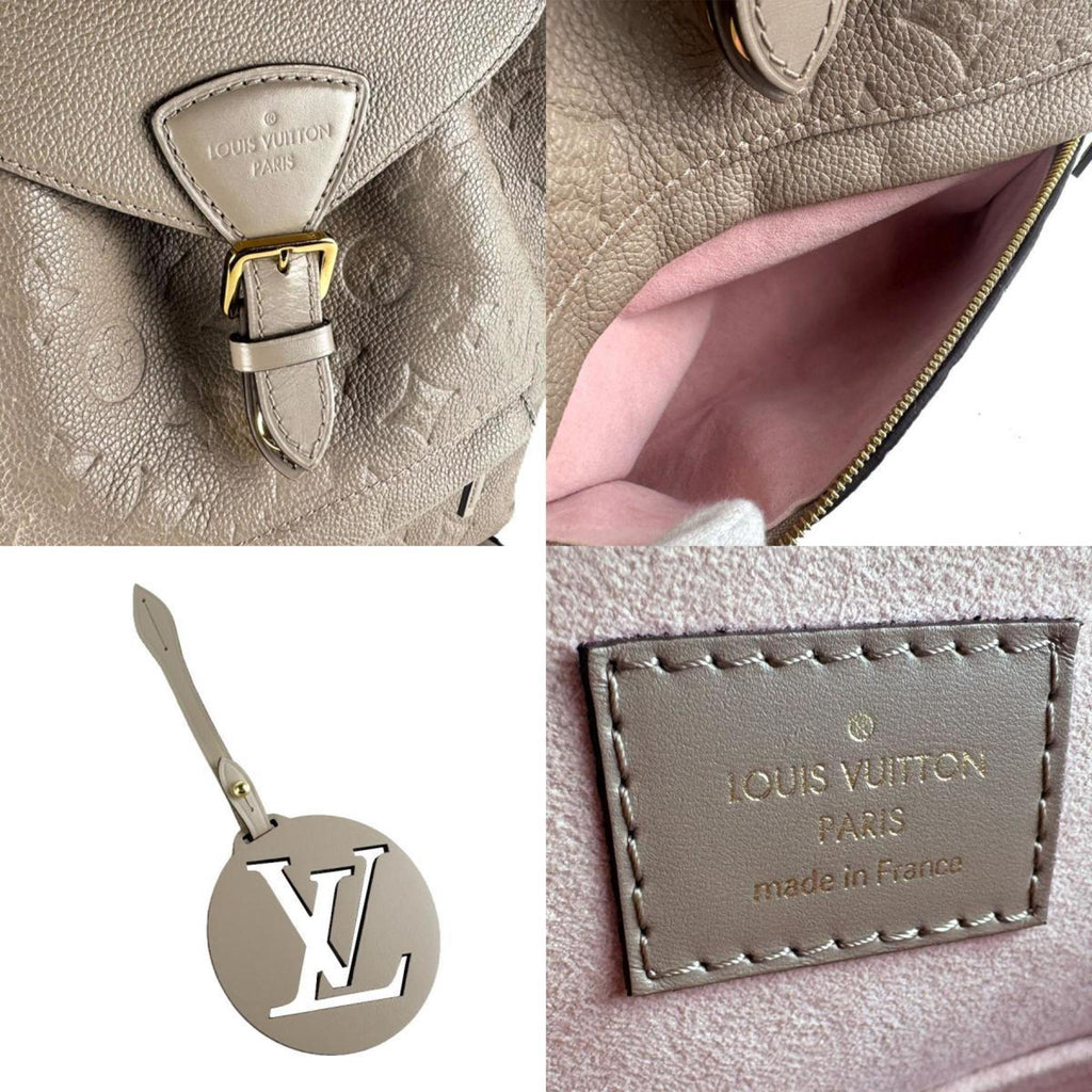 Louis Vuitton Grayish Monogram Empreinte Backpack