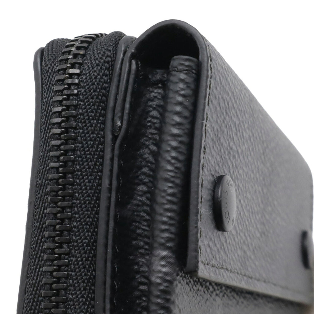 Louis Vuitton Black Gray Monogram Eclipse Monogram Monogram Eclipse Coin Purse/Coin Case